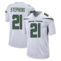 NY.Jets #21 Brandon Stephens Player White Spotlight Home Game Edoa Stitched Jerseys