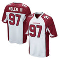 A.Cardinals #97 Walter Nolen III Player White Home Game Edoa Stitched Jerseys