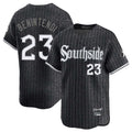 C.White Sox #23 Andrew Benintendi Player Black City Connect Limited Home Edoa Stitched Jerseys