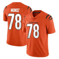 C.Bengals #78 Anthony Munoz Player Orange Vapor Untouchable Limited Home Game Edoa Stitched Jerseys