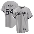 C.White Sox #64 Shane Smith Player Gray Home Game Edoa Stitched Jerseys