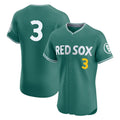 B.Red Sox #3 Ceddanne Rafaela Player Green City Connect Limited Elite Home Game Edoa Stitched Jerseys
