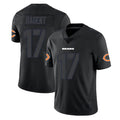 C.Bears #17 Tyson Bagent Player Black Impact Limited Game Edoa Stitched Jerseys