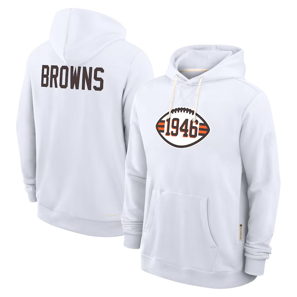 C.Browns ## Browns Blank Player White Salute to Service Hoodie Limited Edoa Stitched Jerseys