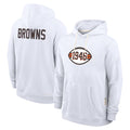 C.Browns ## Browns Blank Player White Salute to Service Hoodie Limited Edoa Stitched Jerseys