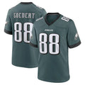 P.Eagles #88 Dallas Goedert Player Green Home Game Edoa Stitched Jerseys