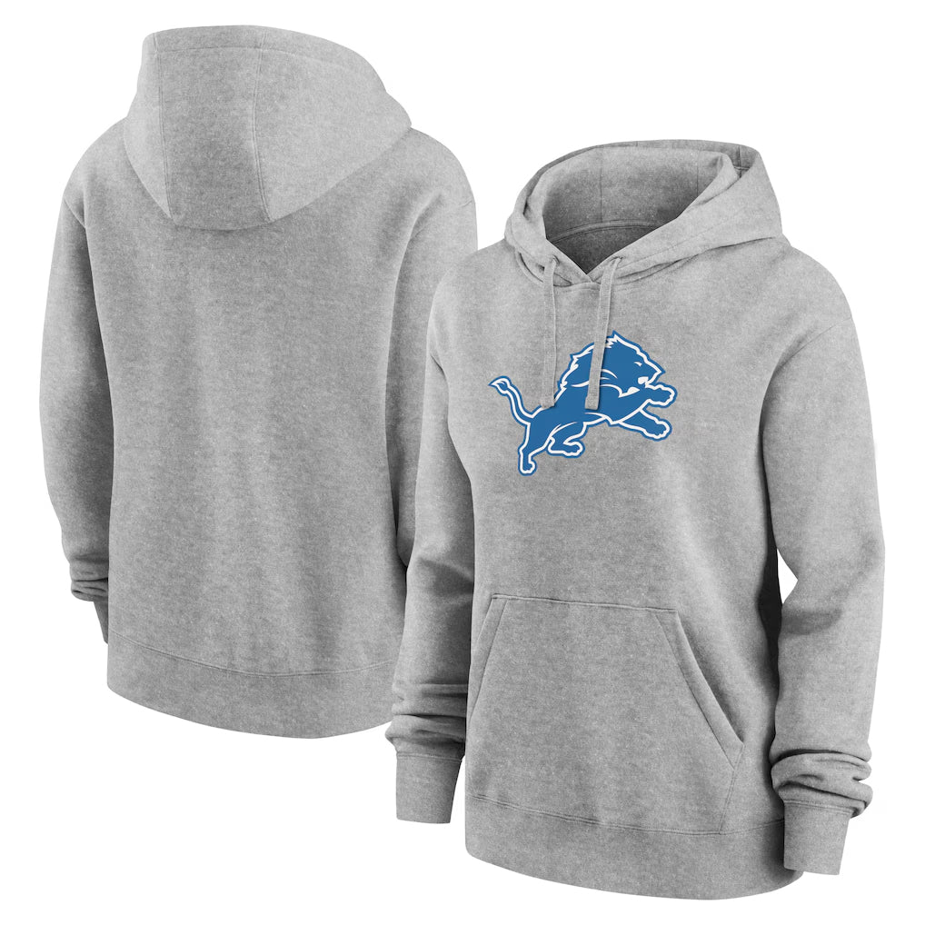 D.Lions ## Lions Blank Player Gray Pullover Hoodies Limited Edoa Stitched Jerseys