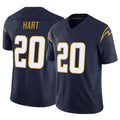 LA.Chargers #20 Cam Hart Player Navy Limited Vapor F.U.S.E. Home Game Edoa Stitched Jerseys