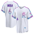 KC.Royals #6 Jonathan India Player White 2026 City Connect Limited Home Edoa Stitched Jerseys