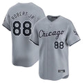 C.White Sox #88 Luis Robert Jr Player Gray Road Limited Home Edoa Stitched Jerseys
