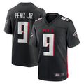 A.Falcons #9 Michael Penix Jr. Player Black Home Game Edoa Stitched Jerseys