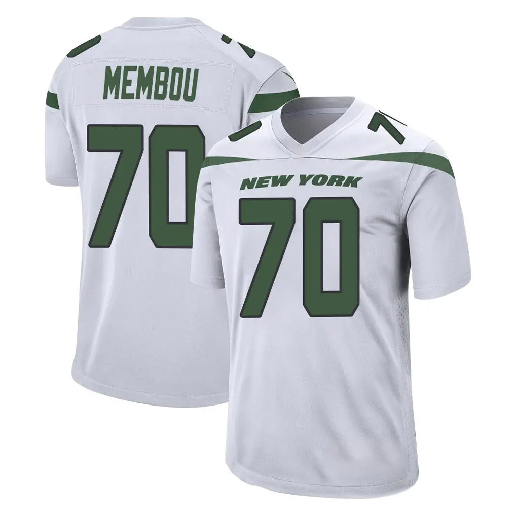 NY.Jets #70 Armand Membou Player White Spotlight Home Game Edoa Stitched Jerseys