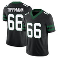 NY.Jets #66 Joe Tippmann Player Black Limited Legacy Vapor F.U.S.E. Home Game Edoa Stitched Jerseys