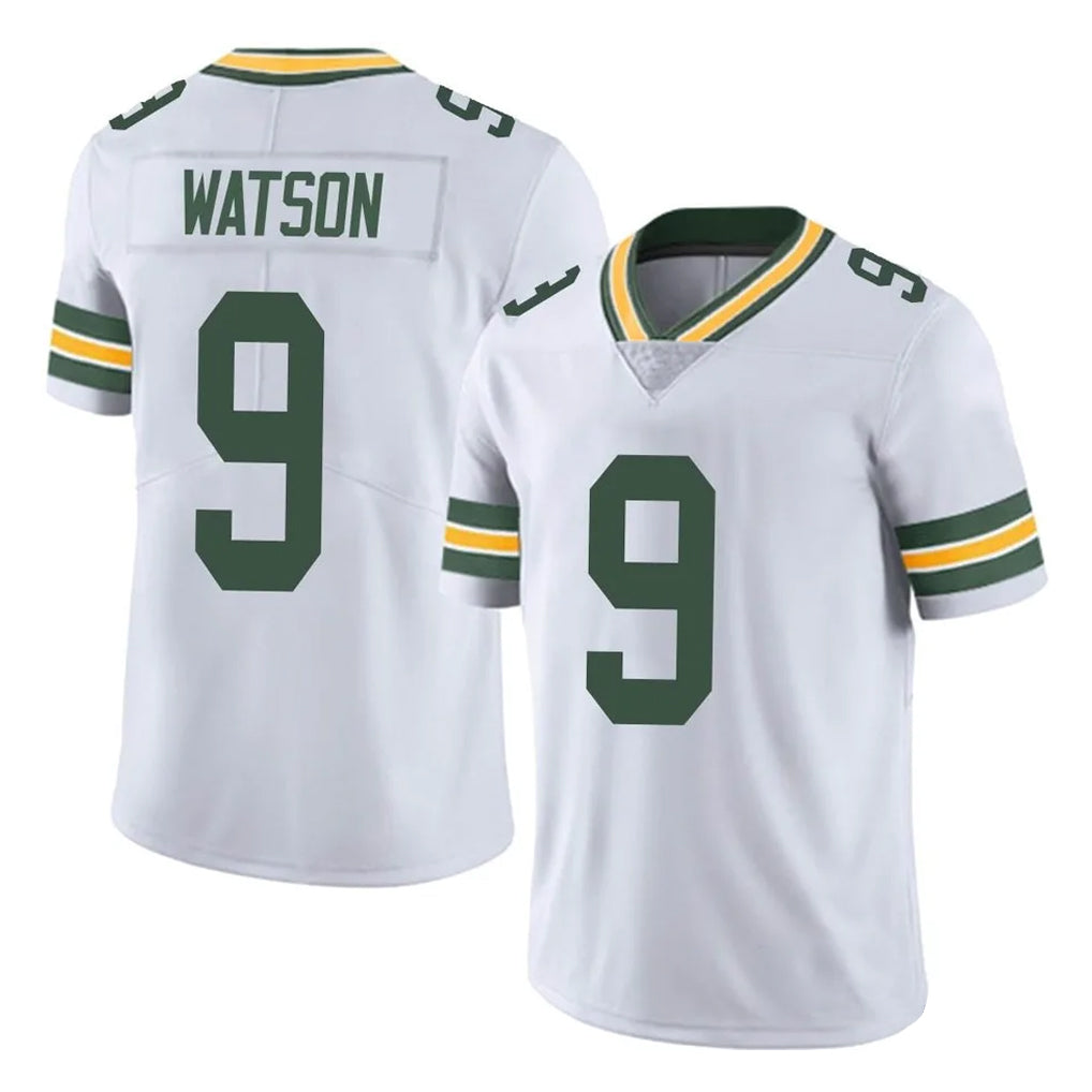 GB.Packers #9 Christian Watson Player White Vapor Untouchable Limited Home Game Edoa Stitched Jerseys