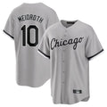 C.White Sox #10 Chase Meidroth Player Gray Home Game Edoa Stitched Jerseys
