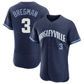 C.Cubs #3 Alex Bregman Player Navy City Connect Limited Elite Home Edoa Stitched Jerseys