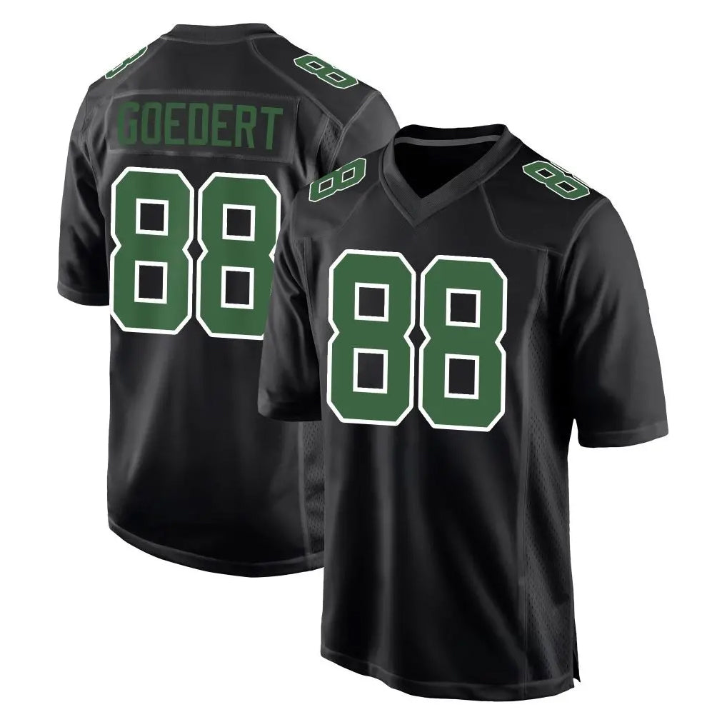 P.Eagles #88 Dallas Goedert Player Carbon Green Fashion Home Game Edoa Stitched Jerseys