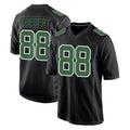 P.Eagles #88 Dallas Goedert Player Carbon Green Fashion Home Game Edoa Stitched Jerseys
