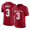 A.Cardinals #3 Budda Baker Player Cardinal Vapor F.U.S.E. Limited Home Game Edoa Stitched Jerseys