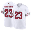 A.Cardinals #23 Sean Murphy-Bunting Player White Home Game Edoa Stitched Jerseys