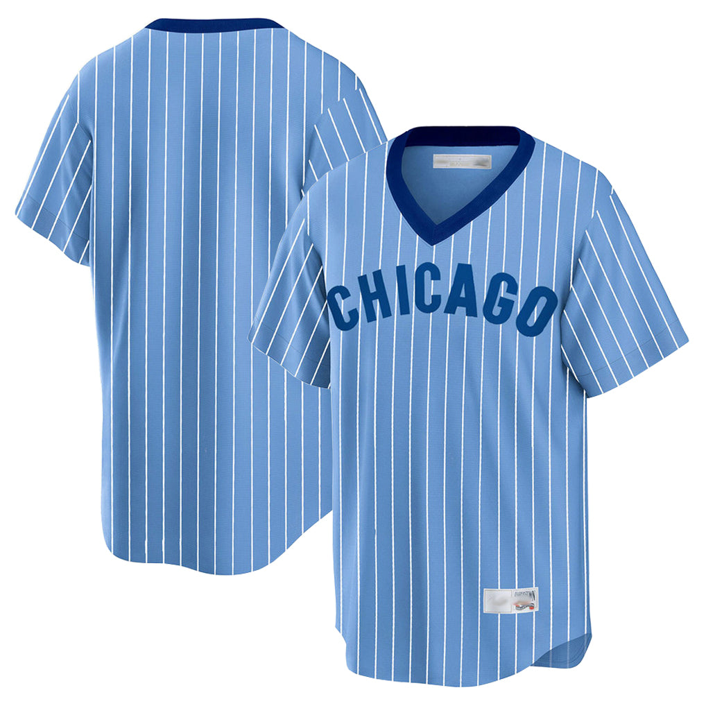 C.Cubs ## Cubs Blank Player Blue T-shirt Cooperstown Collection Limited Edoa Stitched Jerseys