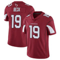 A.Cardinals #19 Carson Beck Player Cardinal Vapor Limited Home Game  Edoa Stitched Jerseys