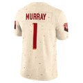 A.Cardinals #1 Kyler Murray Player Cream Rivalries Collection Vapor Limited Home Game Edoa Stitched Jerseys