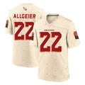 A.Cardinals #22 Tyler Allgeier Player Cream Rivalries Collection Game Edoa Stitched Jerseys