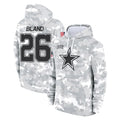 D.Cowboys #26 DaRon Bland Player Arctic Camo Salute to Service Hoodies Limited Game Edoa Stitched Jerseys