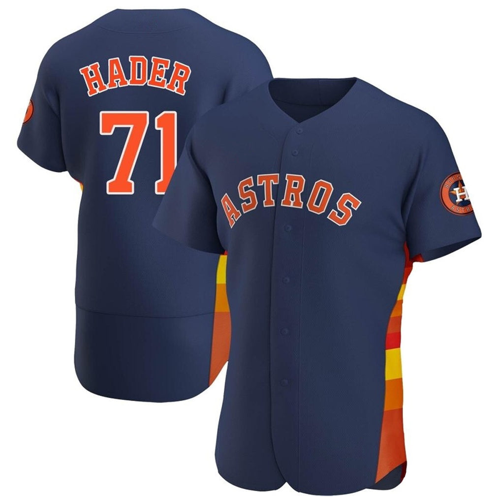 H.Astros #71 Josh Hader Player Navy Limited Elite Home Edoa Stitched Jerseys