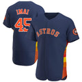H.Astros #45 Tatsuya Imai Player Navy Home Limited Elite Edoa Stitched Jerseys