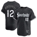C.White Sox #12 Colson Montgomery Player Black City Connect Limited Home Edoa Stitched Jerseys