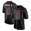 C.Bears #10 Luther Burden III Player Carbon Black Fashion Game Edoa Stitched Jerseys