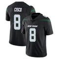 NY.Jets #8 Andre Cisco Player Stealth Black Limited Vapor Home Game Edoa Stitched Jerseys