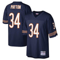 C.Bears #34 Walter Payton Player Navy Mitchell & Ness Legacy Replica Edoa Stitched Jerseys