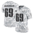 P.Eagles #69 Landon Dickerson Player Arctic Camo Salute to Service Limited Game Edoa Stitched Jerseys