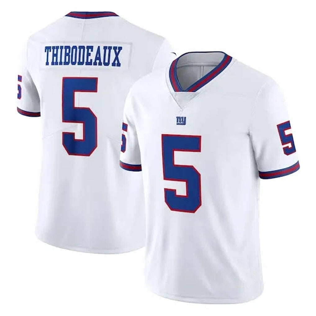 NY.Giants #5 Kayvon Thibodeaux Player White Color Rush Home Game Edoa Stitched Jerseys