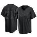 D.Tigers #33 Colt Keith Player Black T-shirt Home Game Edoa Stitched Jerseys
