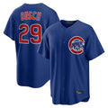 C.Cubs #29 Michael Busch Player Royal Home Game Edoa Stitched Jerseys