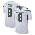 NY.Jets #8 Andre Cisco Player White Spotlight Home Game Edoa Stitched Jerseys