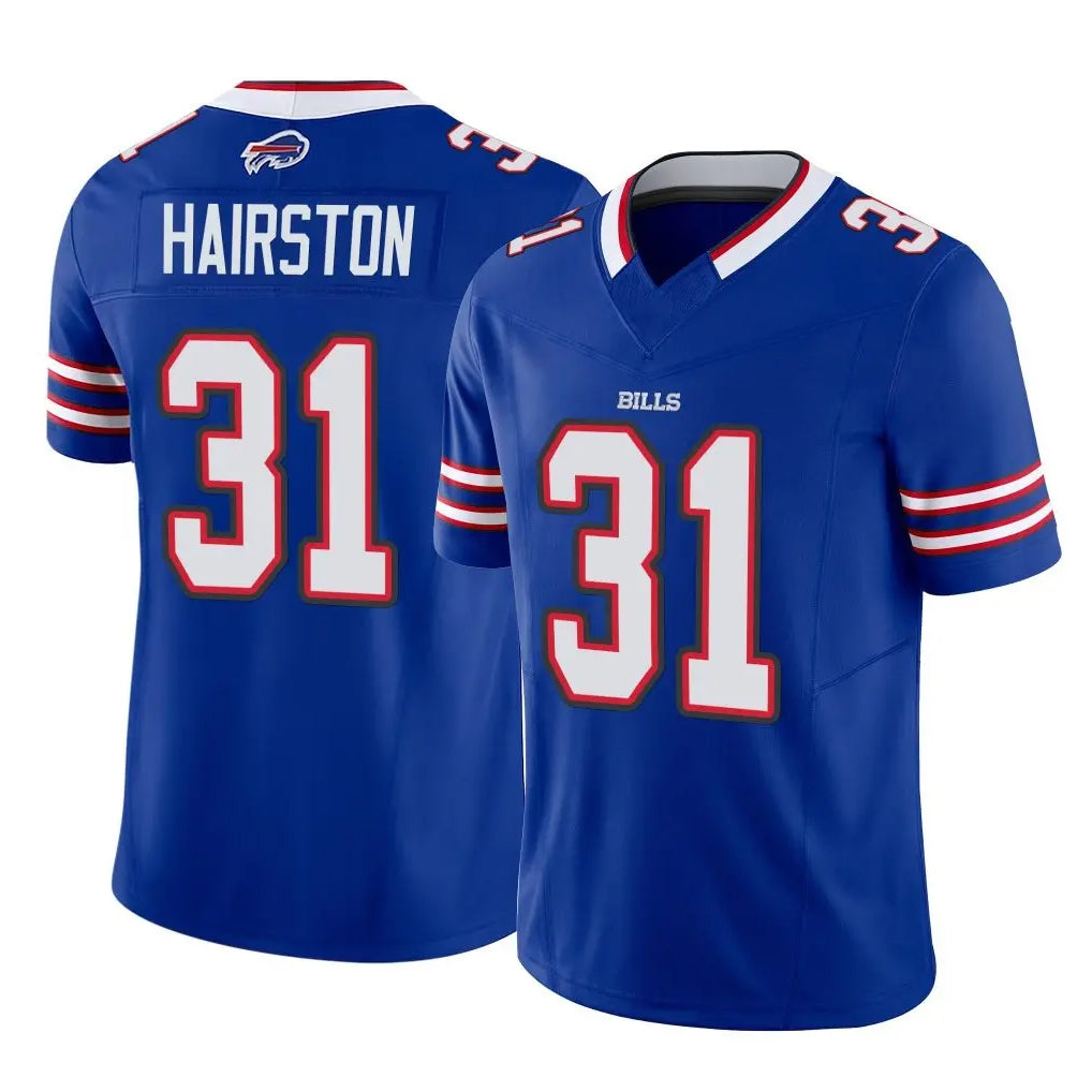 B.Bills #31 Maxwell Hairston Player Royal Vapor F.U.S.E. Limited Home Game Edoa Stitched Jerseys