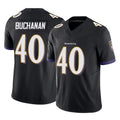 B.Ravens #40 Teddye Buchanan Player Black Vapor F.U.S.E. Limited Edoa Stitched Jerseys