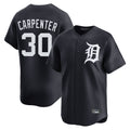 D.Tigers #30 Kerry Carpenter Player Navy Home Limited Game Edoa Stitched Jerseys