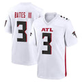 A.Falcons #3 Jessie Bates III Player White Home Game Edoa Stitched Jerseys