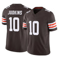 C.Browns #10 Quinshon Judkins Player Brown Vapor F.U.S.E. Limited Home Game Edoa Stitched Jerseys