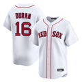 B.Red Sox #16 Jarren Duran Player White Limited Home Game Edoa Stitched Jerseys