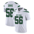 NY.Jets #56 Demario Davis Player White Spotlight Limited Vapor Home Game Edoa Stitched Jerseys