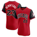 C.White Sox #23 Andrew Benintendi Player Red City Connect Limited Elite Home Edoa Stitched Jerseys