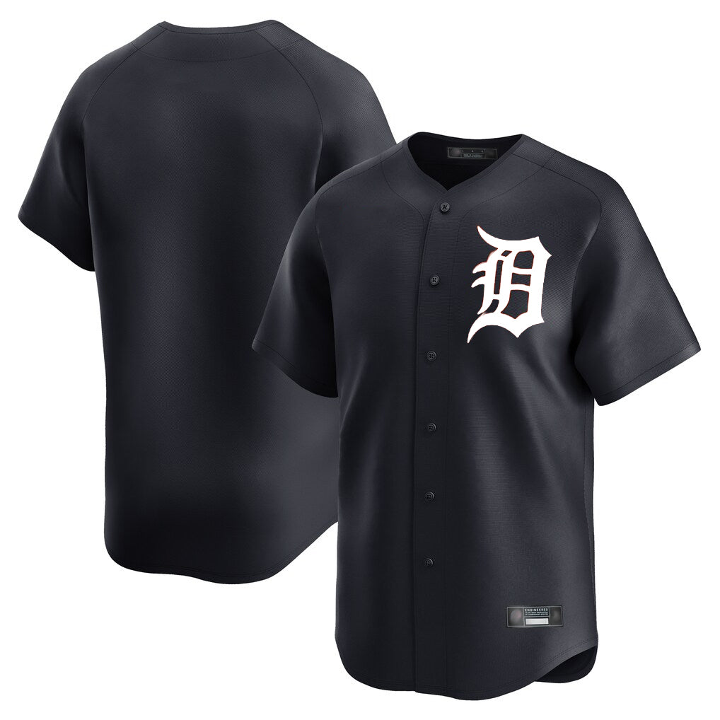 D.Tigers ## Tigers Blank Player Navy Limited Home Game Edoa Stitched Jerseys