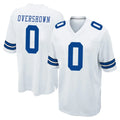 D.Cowboys #0 DeMarvion Overshown Player White Home Game Edoa Stitched Jerseys